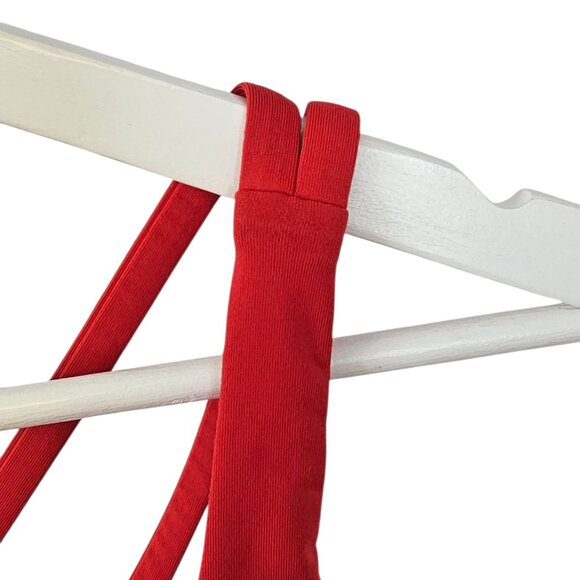 Lululemon Team Canada Energy Bra, Red, Strappy, Athletic, Gym, Size 10 - Picture 4 of 10